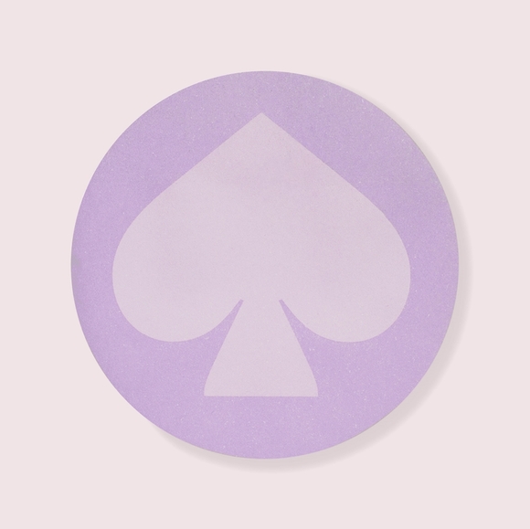Kate Spade Lilac Round Sticky Note Stack NWT - Picture 2 of 3